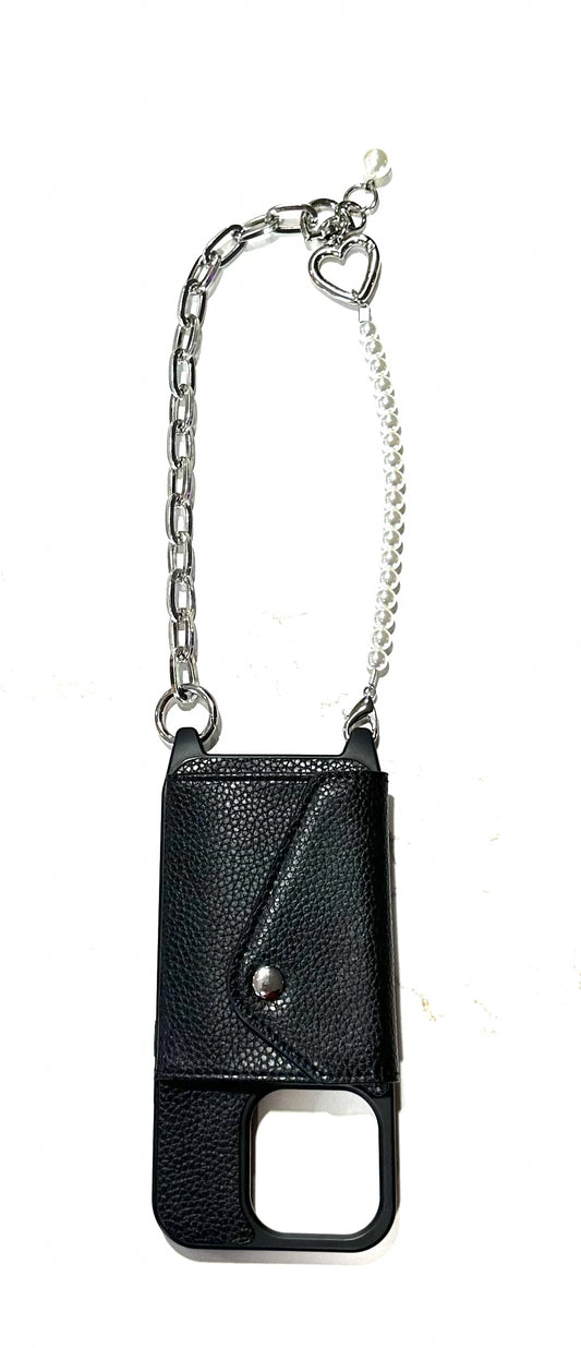The "Heart of Silver" Wristlet